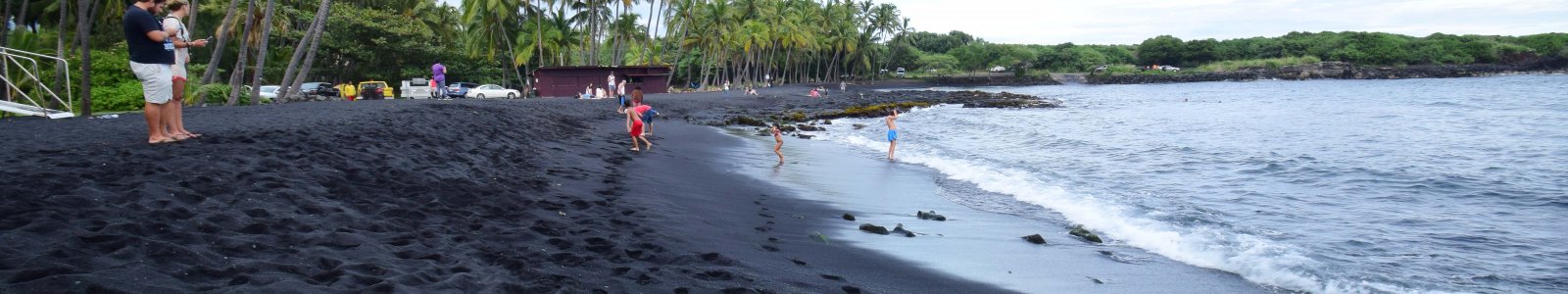 Green, Black, White-Sand Beaches - Big Island